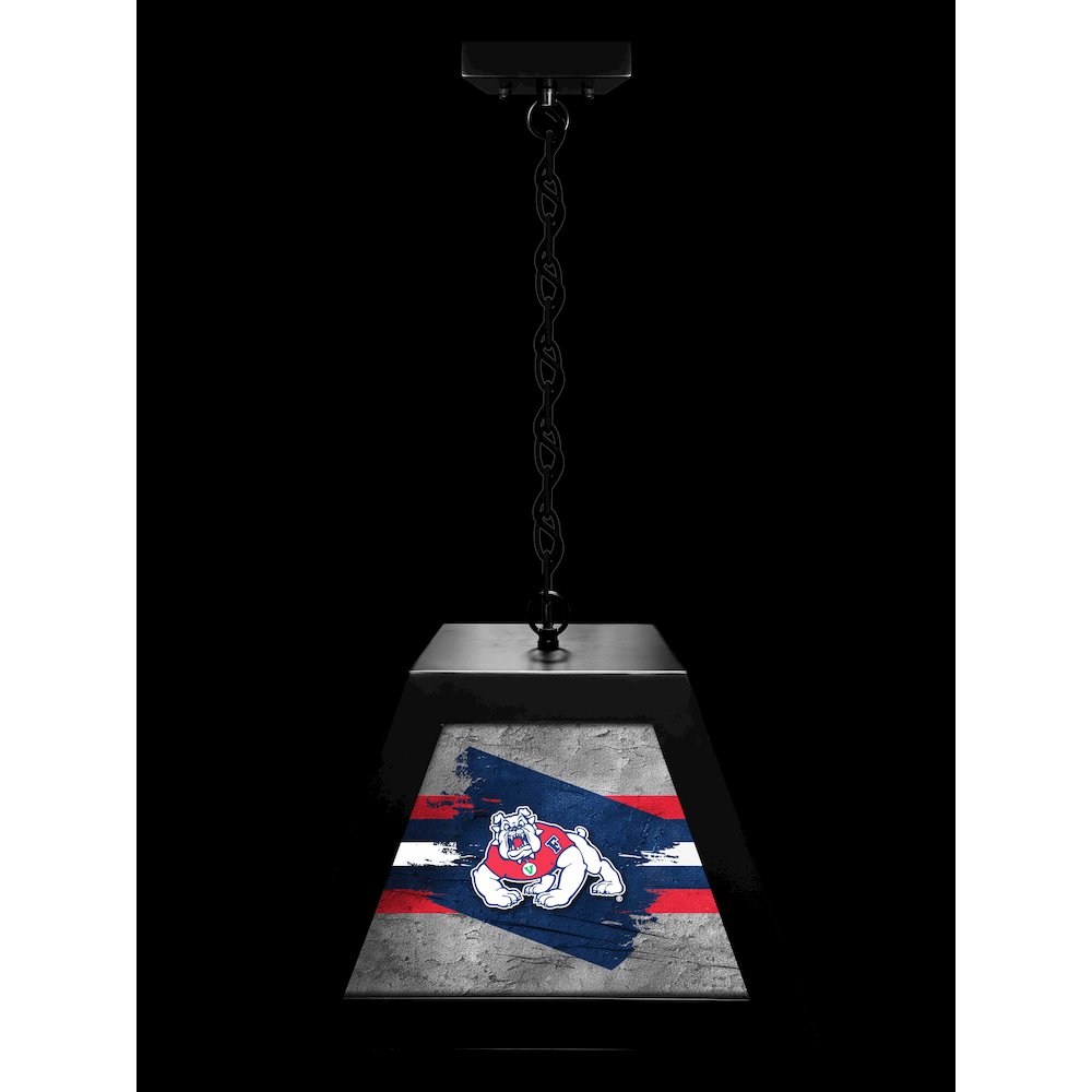 Fresno State University Pendant Box Light. Picture 3