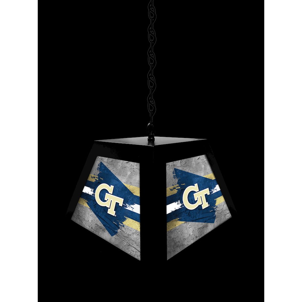 Georgia Tech Pendant Box Light. Picture 4