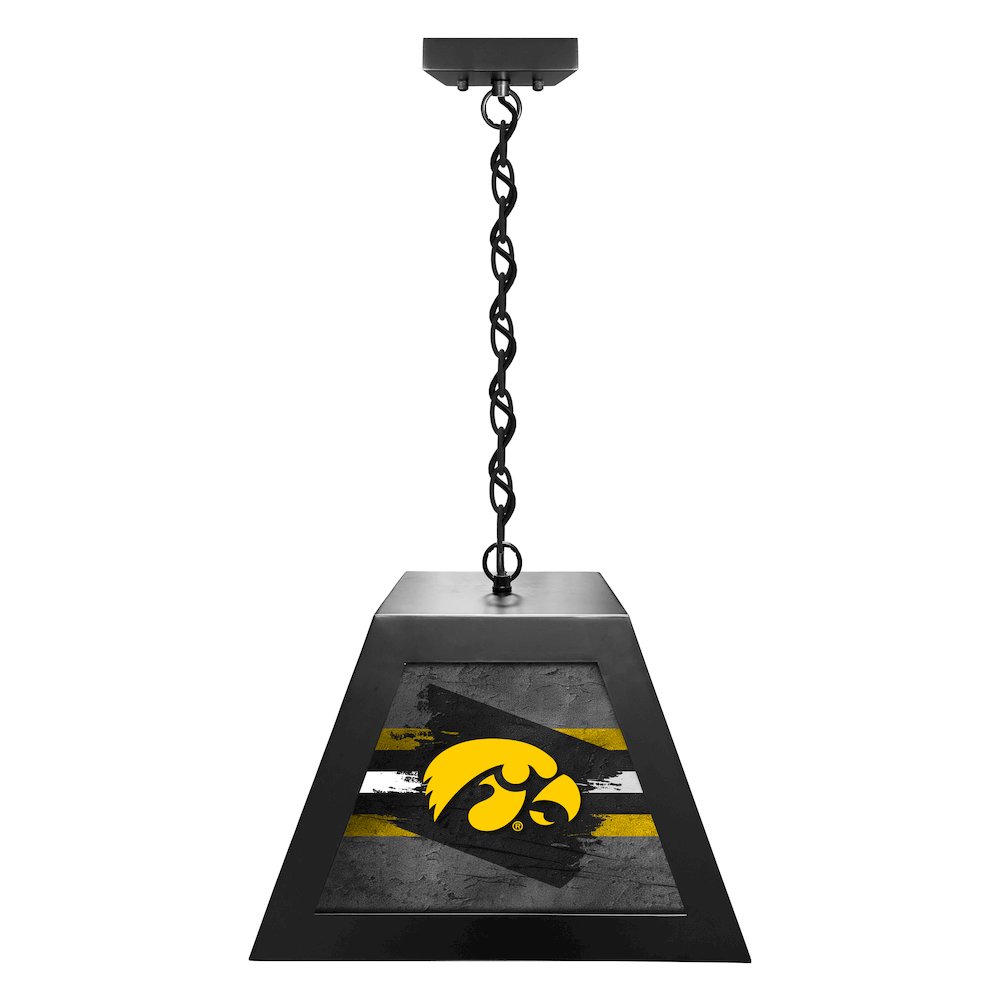 University of Iowa Pendant Box Light. Picture 1