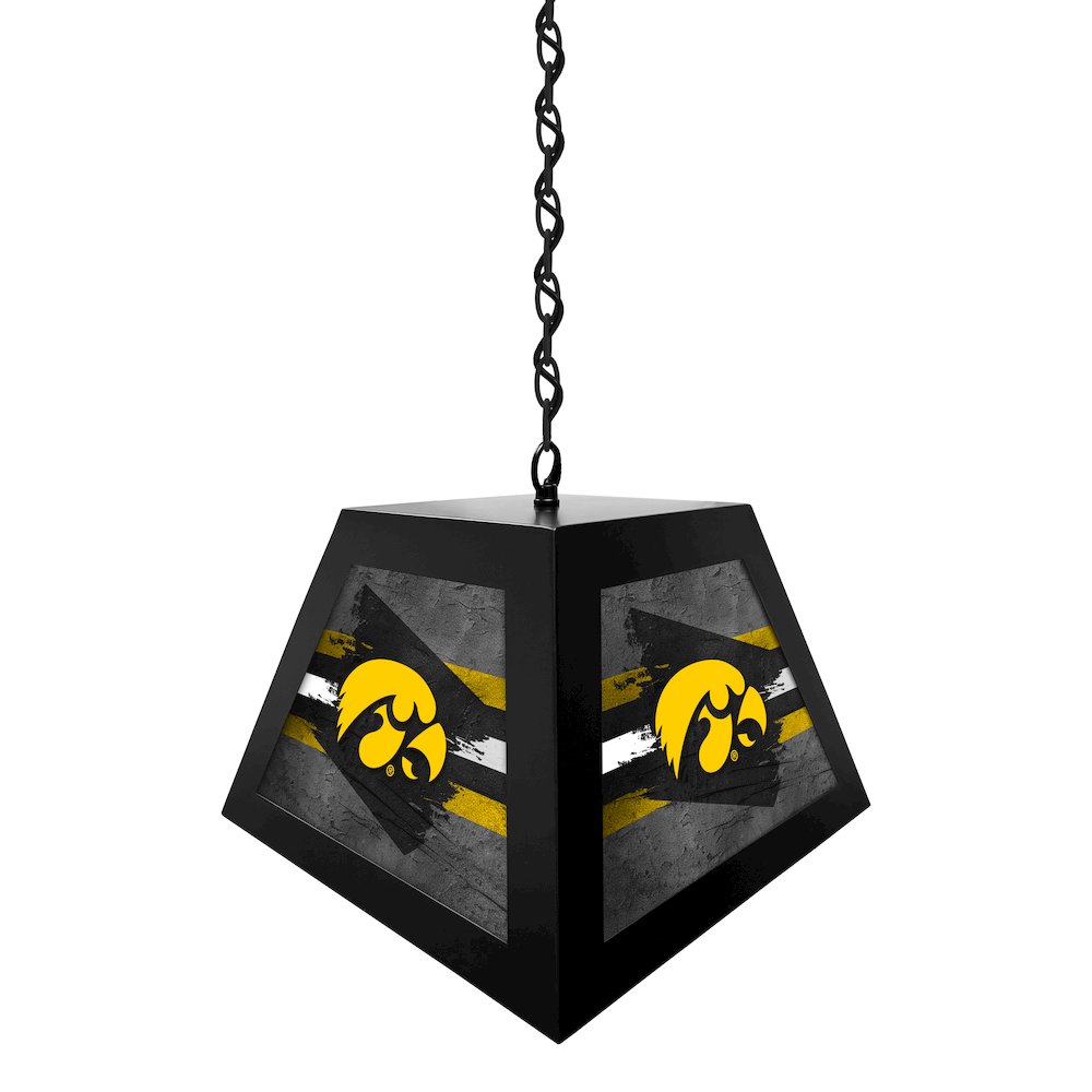 University of Iowa Pendant Box Light. Picture 2