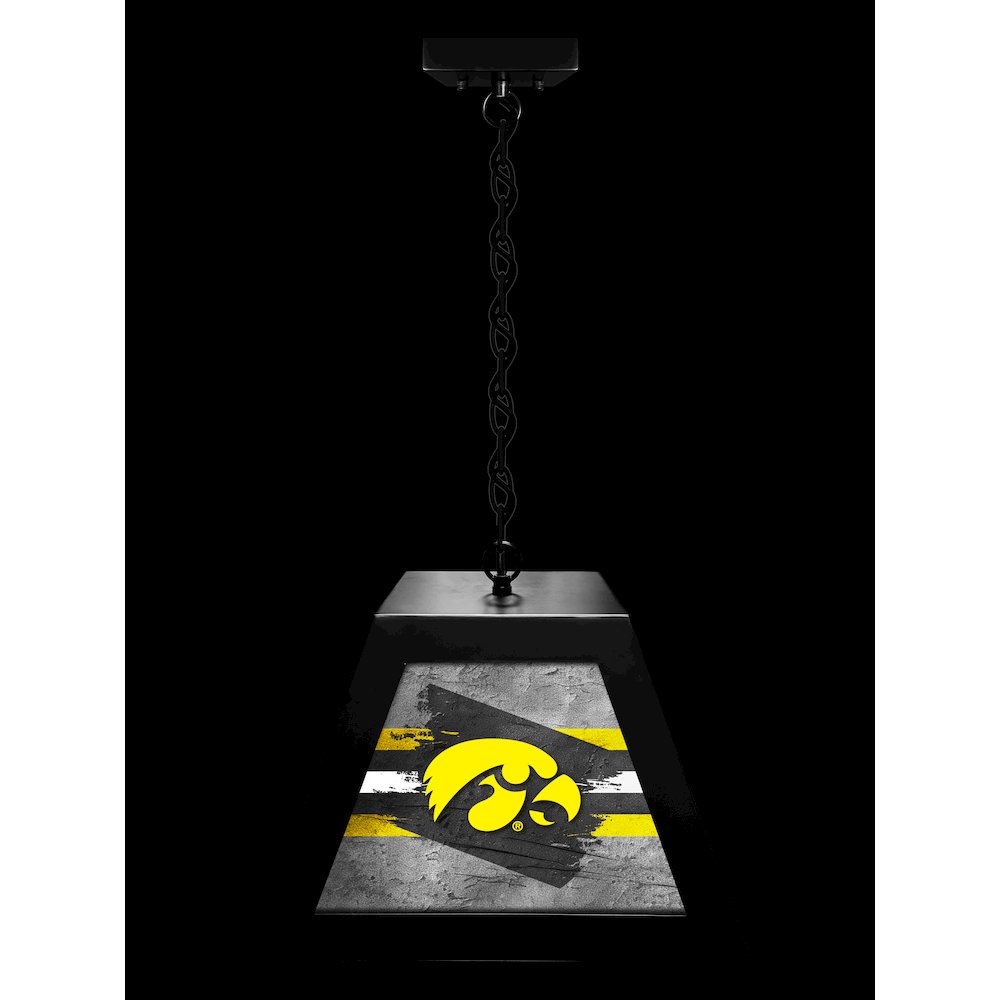 University of Iowa Pendant Box Light. Picture 3
