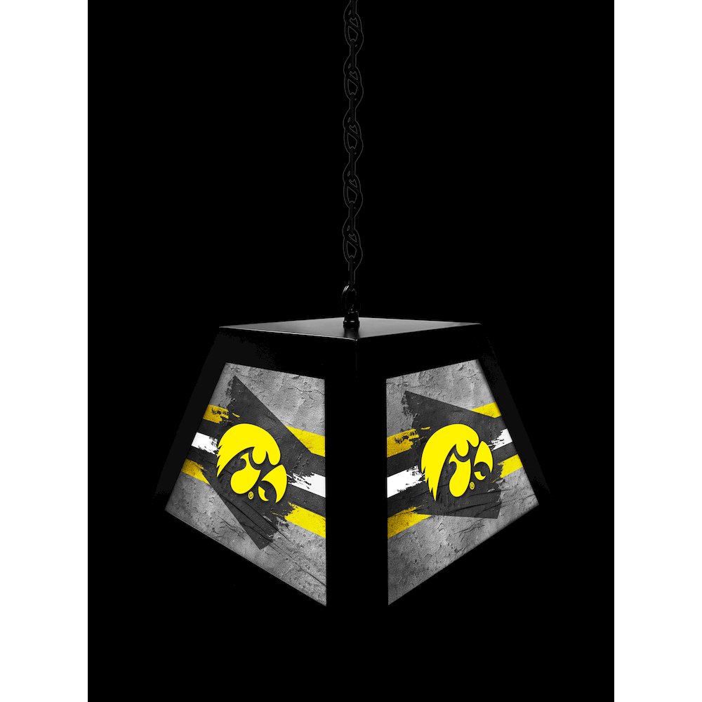 University of Iowa Pendant Box Light. Picture 4
