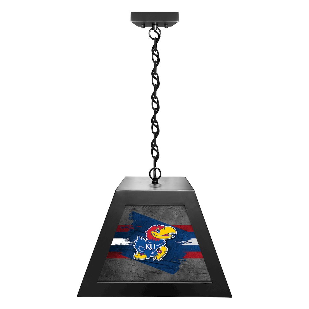 University of Kansas Pendant Box Light. Picture 1