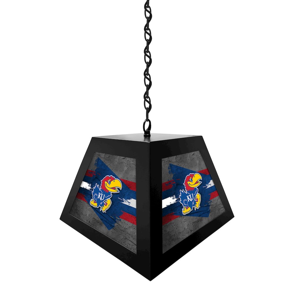 University of Kansas Pendant Box Light. Picture 2
