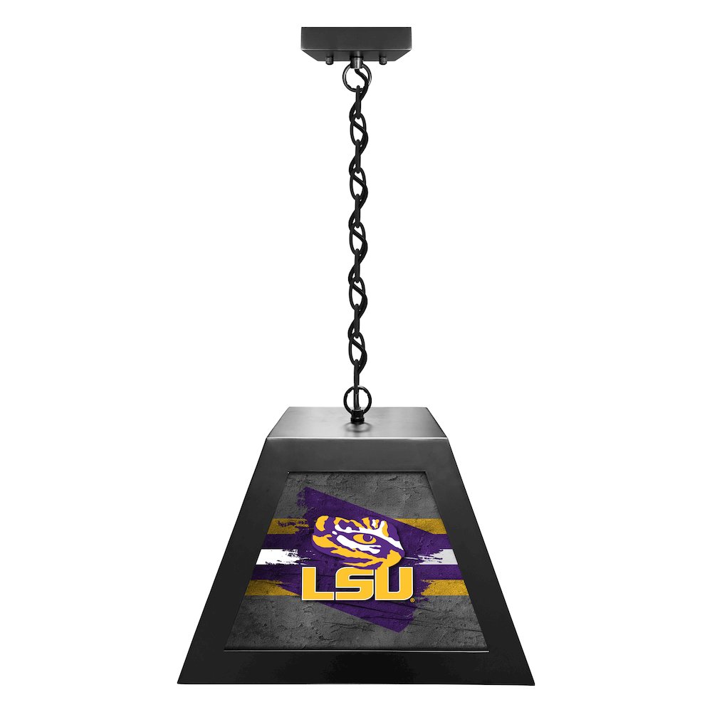 Louisiana State University Pendant Box Light. Picture 1