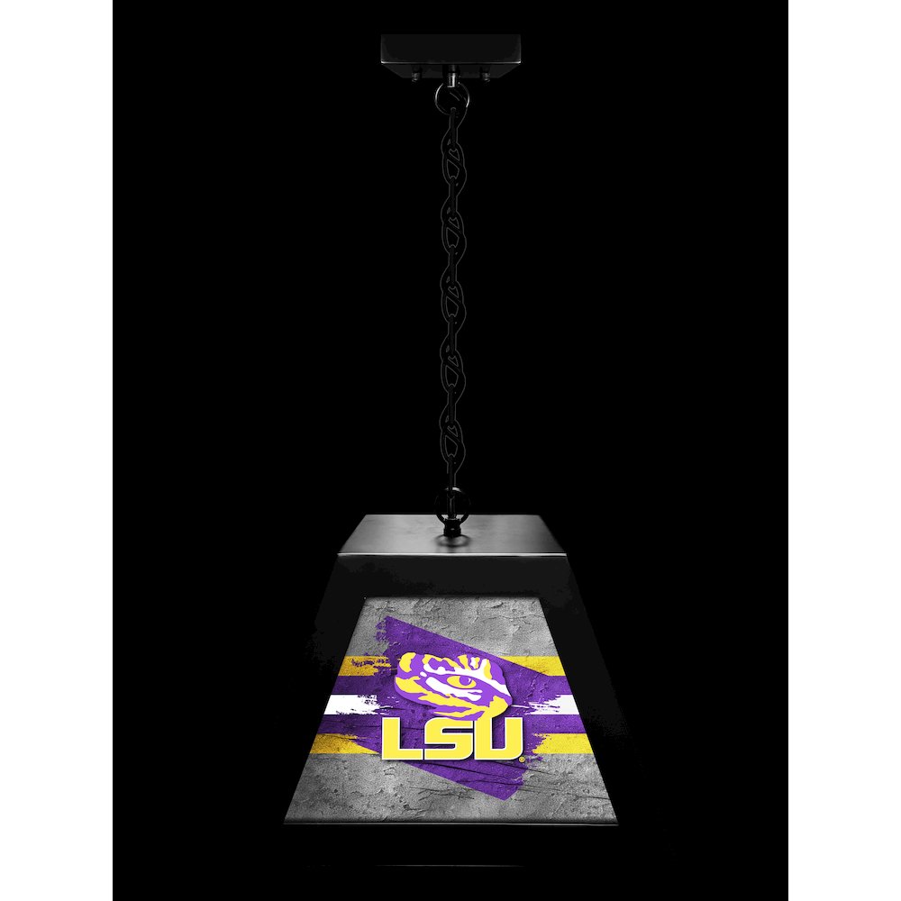 Louisiana State University Pendant Box Light. Picture 3