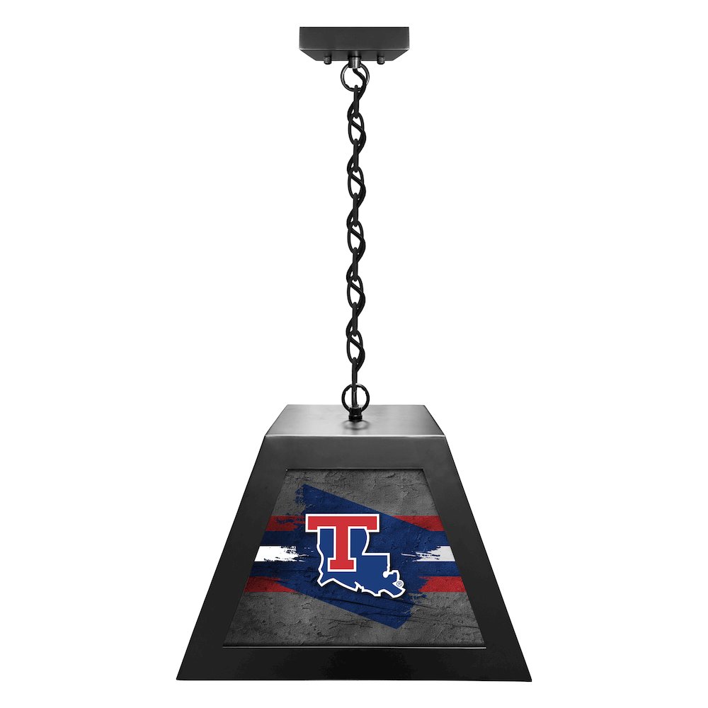 Louisiana Tech University Pendant Box Light. Picture 1
