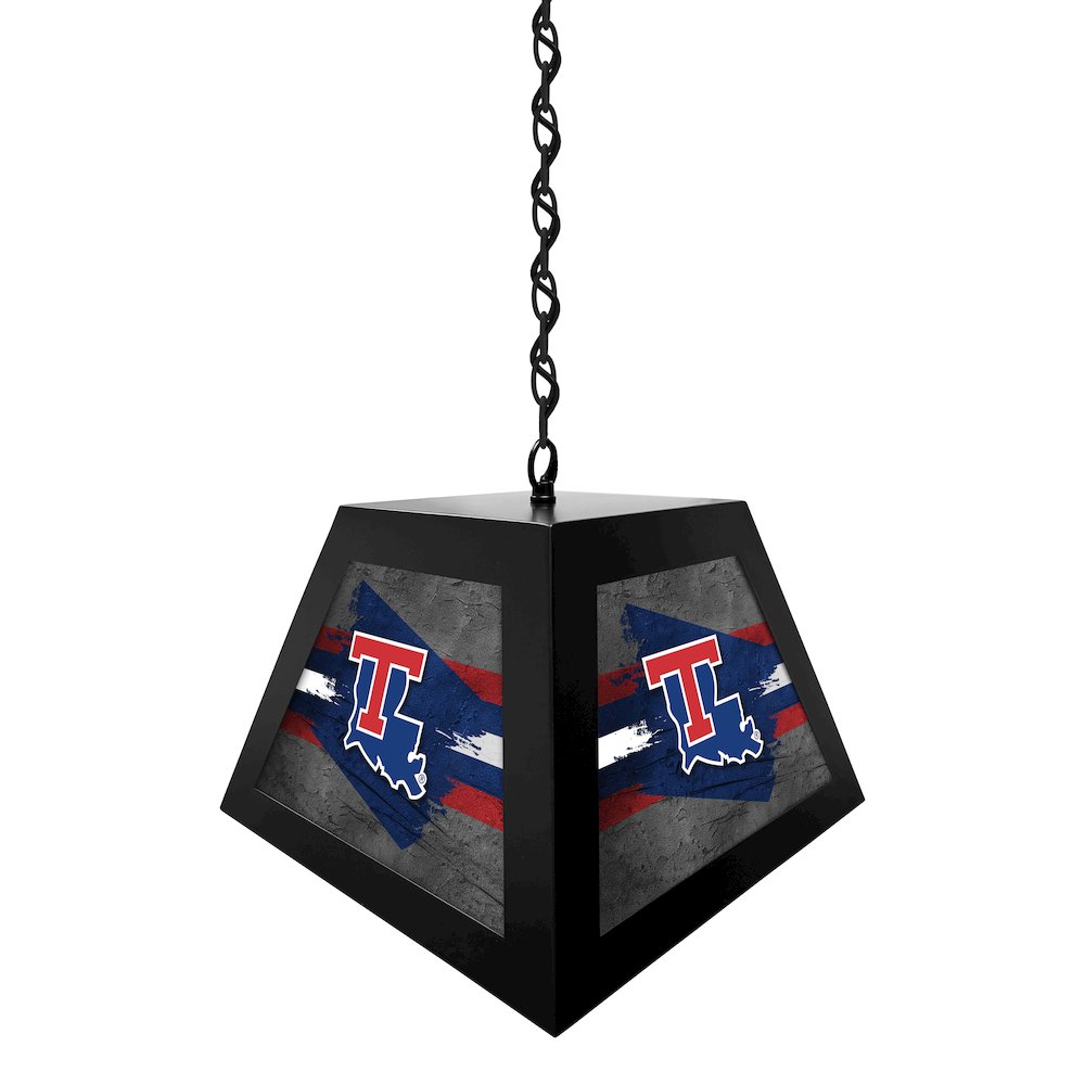 Louisiana Tech University Pendant Box Light. Picture 2