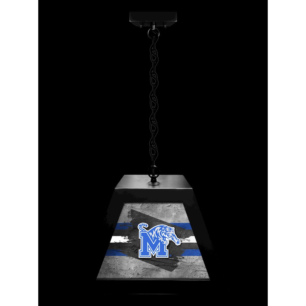 University of Memphis Pendant Box Light. Picture 3