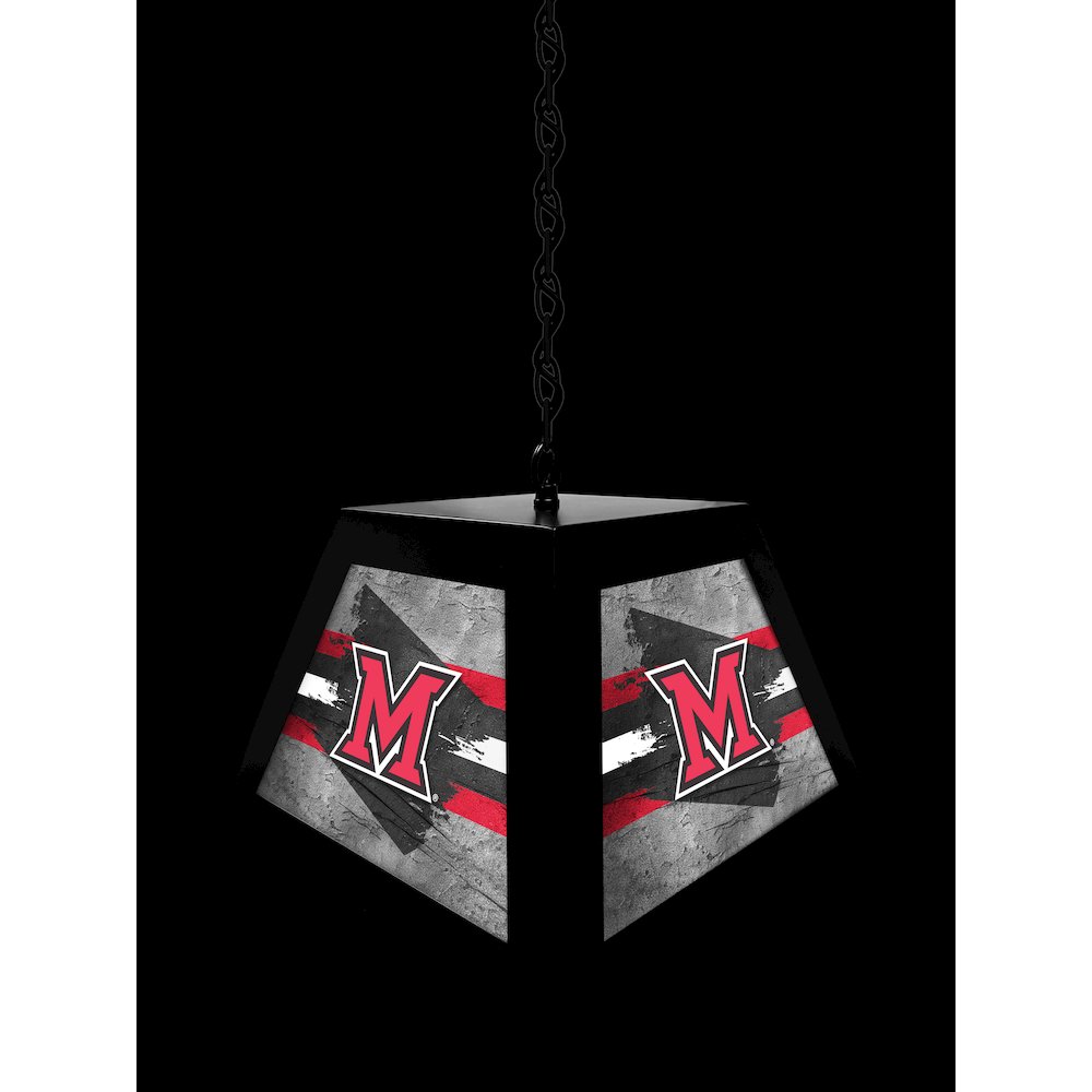 Miami University (OH) Pendant Box Light. Picture 4