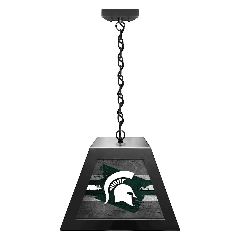 Michigan State University Pendant Box Light. Picture 1
