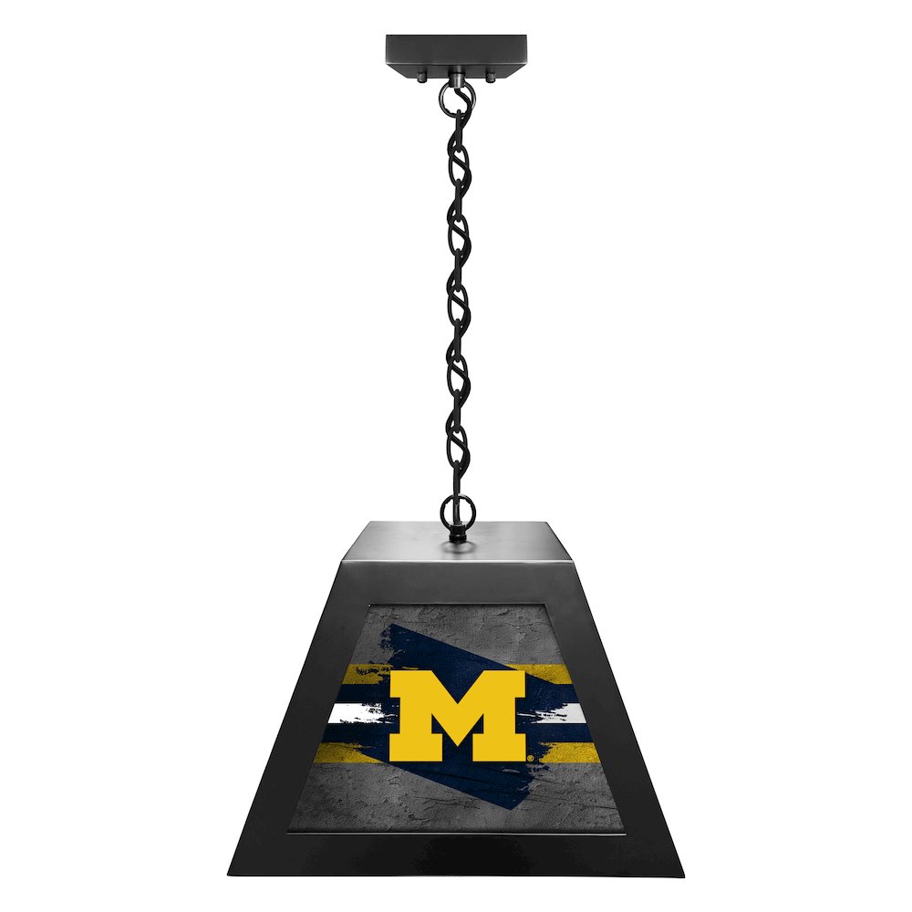 University of Michigan Pendant Box Light. Picture 1