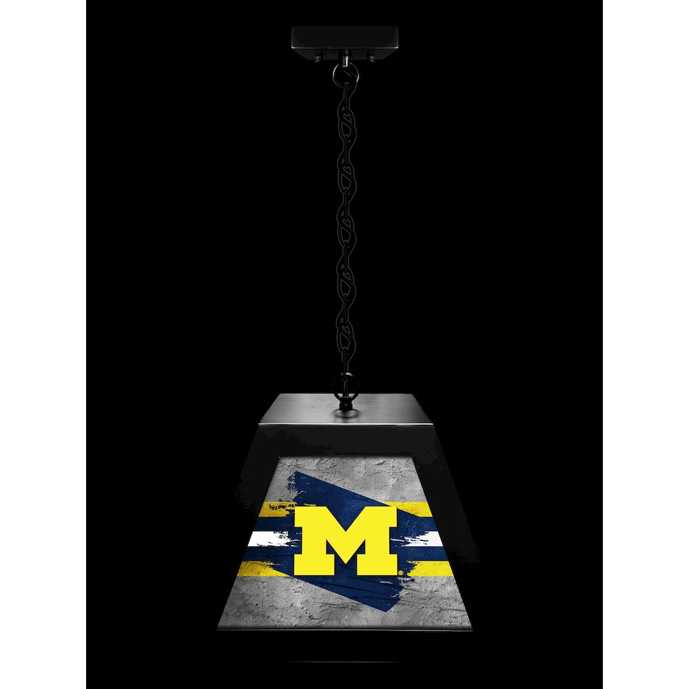 University of Michigan Pendant Box Light. Picture 3