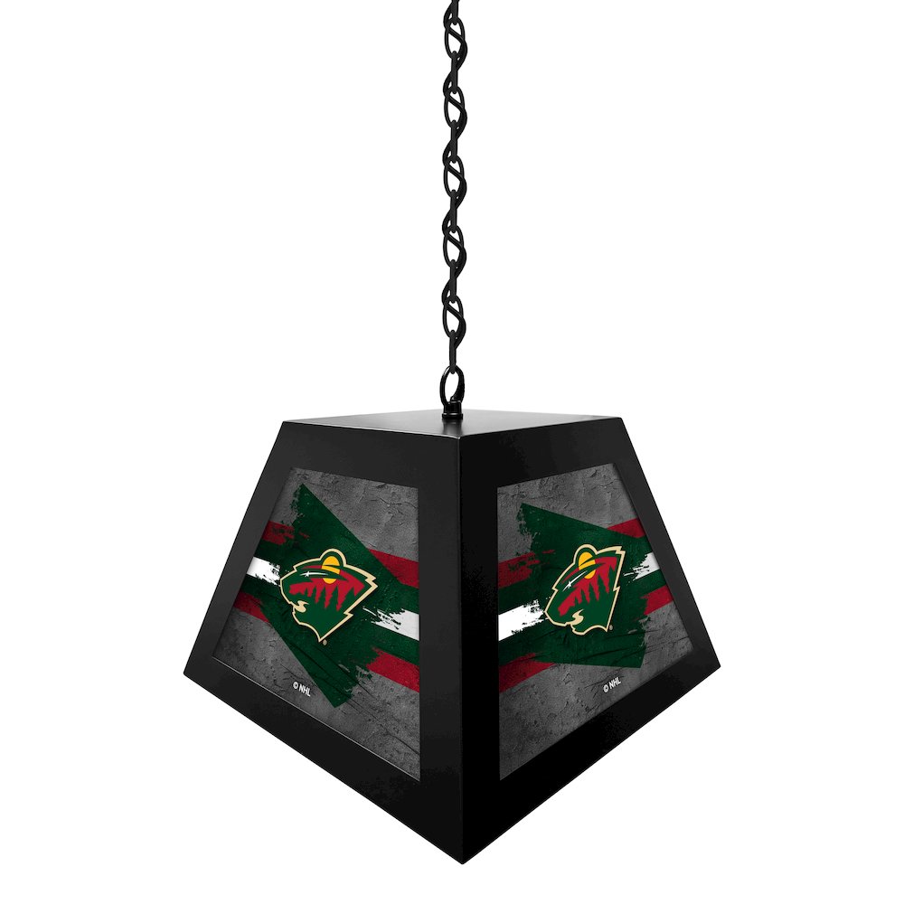 Minnesota Wild Pendant Box Light. Picture 2