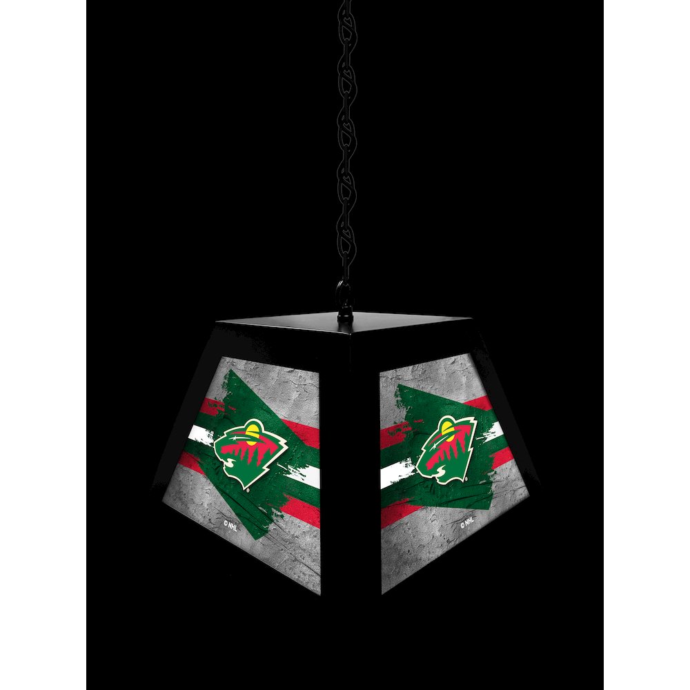 Minnesota Wild Pendant Box Light. Picture 4
