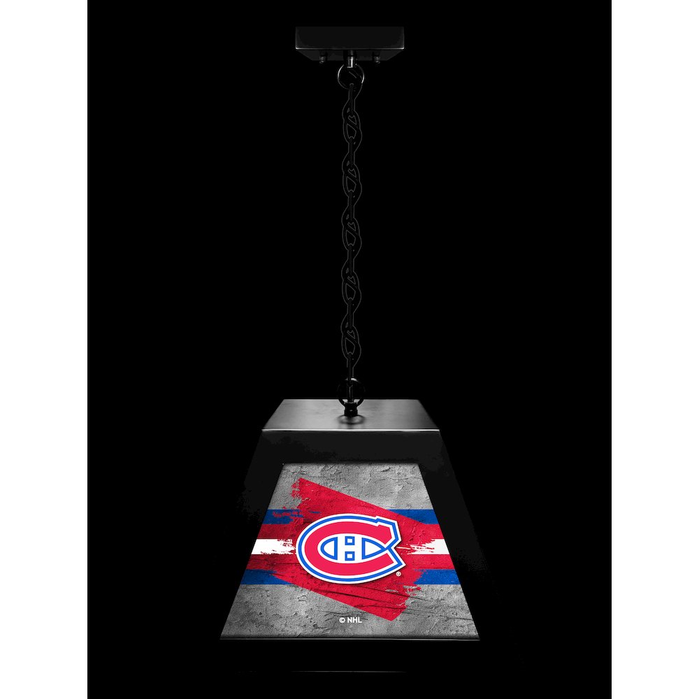 Montreal Canadiens Pendant Box Light. Picture 3