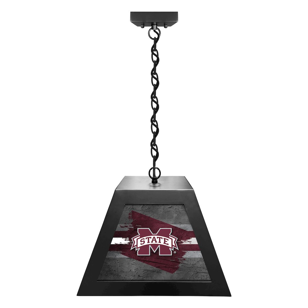 Mississippi State University Pendant Box Light. Picture 1