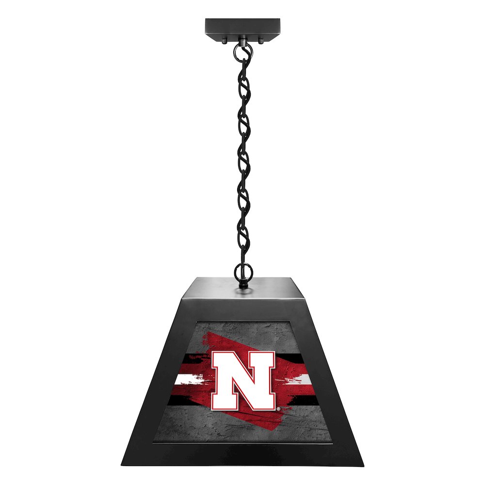 University of Nebraska Pendant Box Light. Picture 1