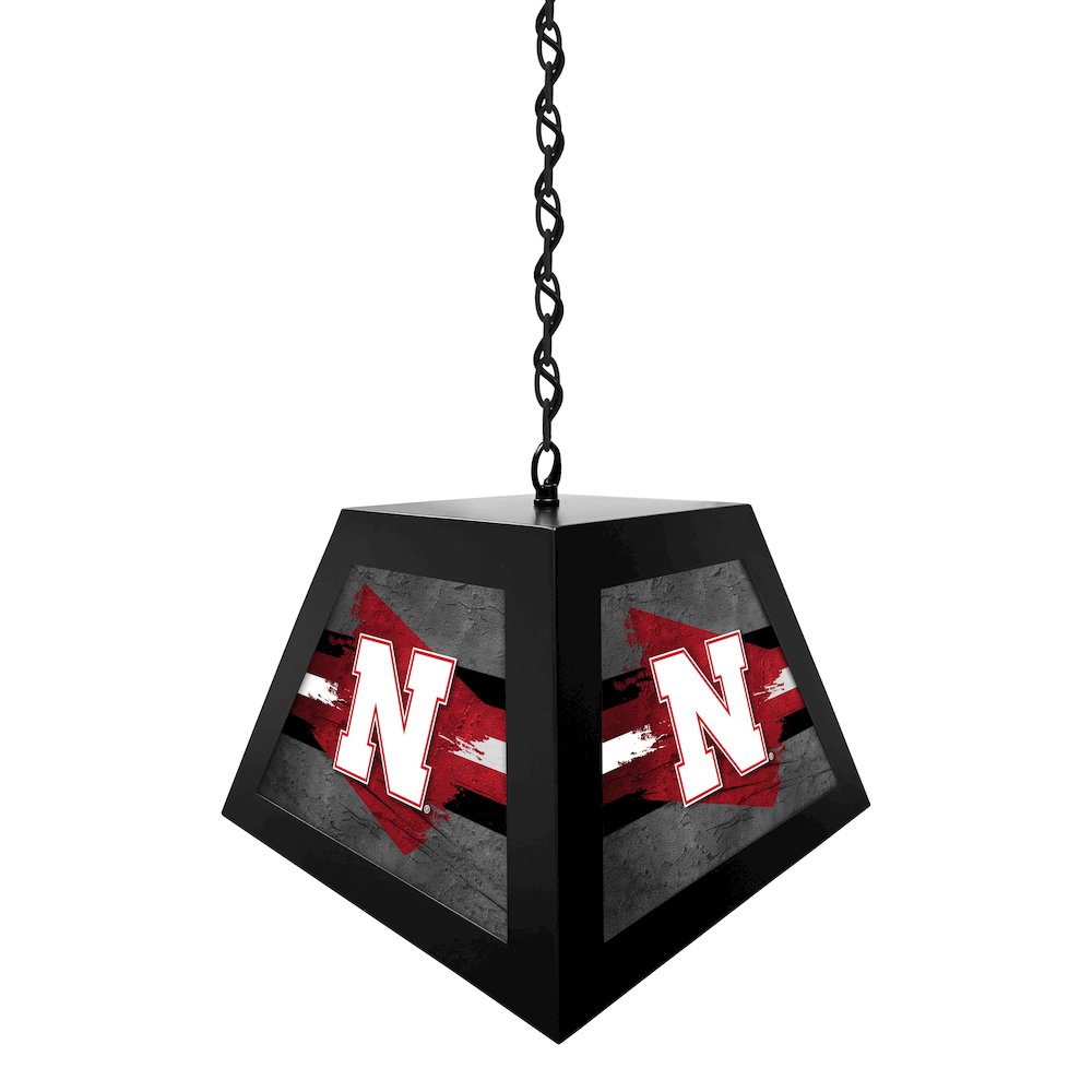University of Nebraska Pendant Box Light. Picture 2
