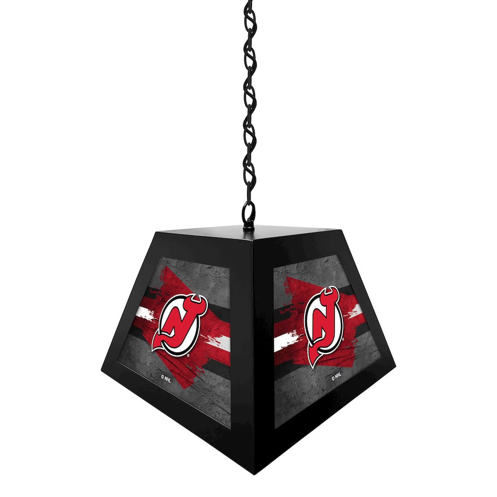 New Jersey Devils Pendant Box Light. Picture 2