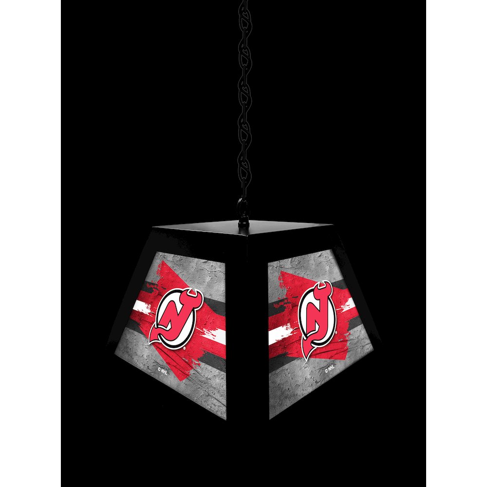 New Jersey Devils Pendant Box Light. Picture 4