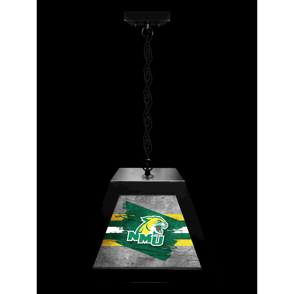Northern Michigan University Pendant Box Light. Picture 3