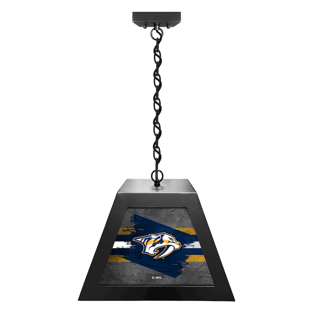Nashville Predators Pendant Box Light. Picture 1