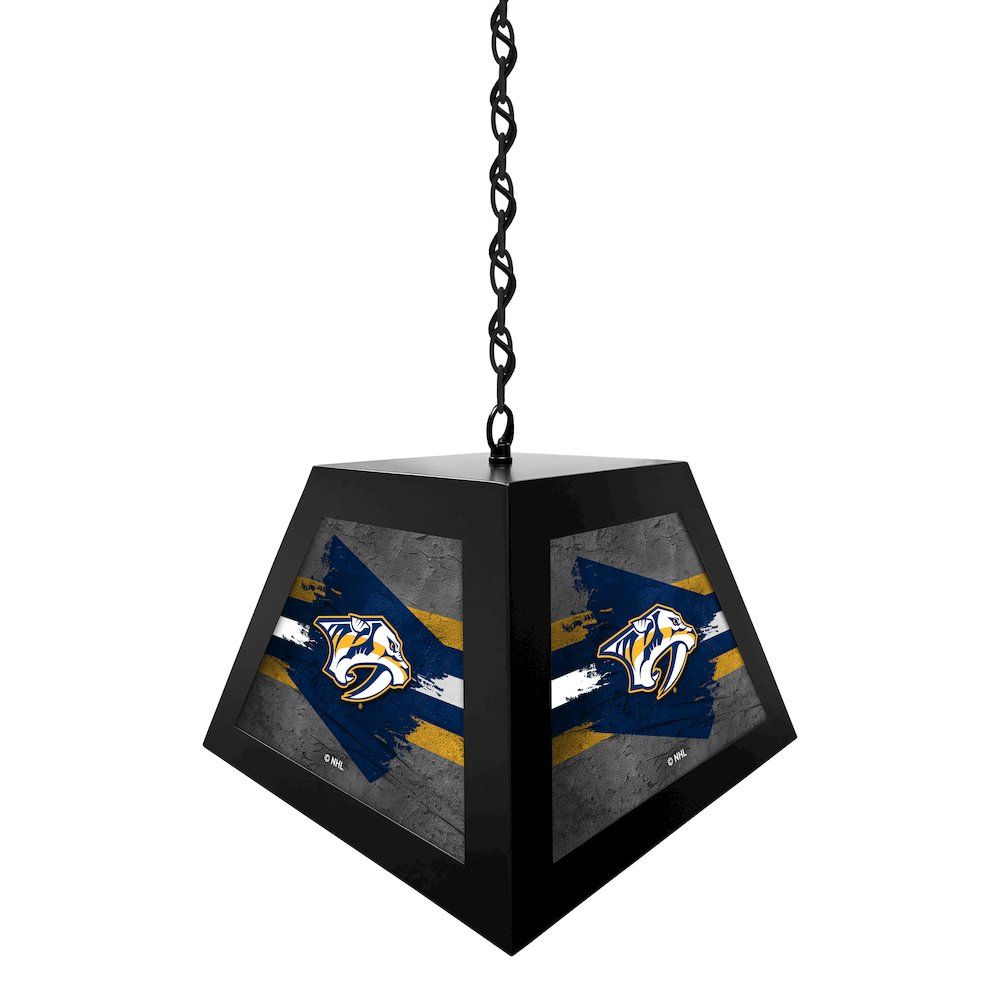 Nashville Predators Pendant Box Light. Picture 2