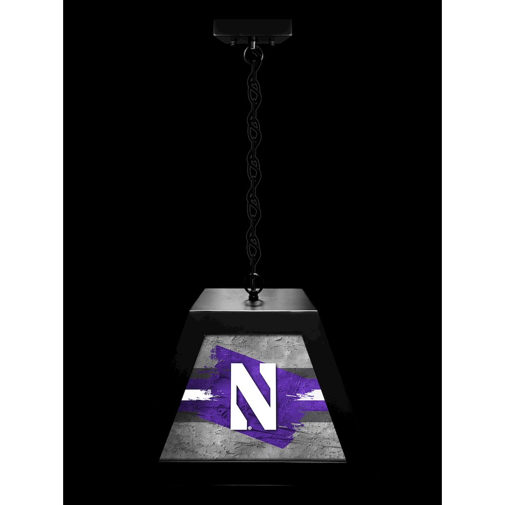 Northwestern University Pendant Box Light. Picture 3