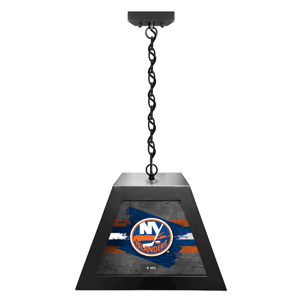 New York Islanders Pendant Box Light. Picture 1