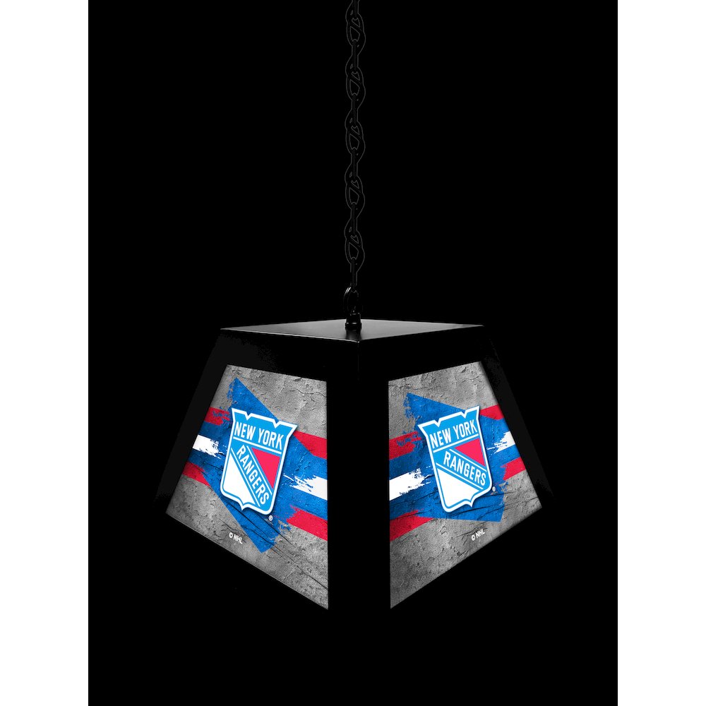 New York Rangers Pendant Box Light. Picture 4