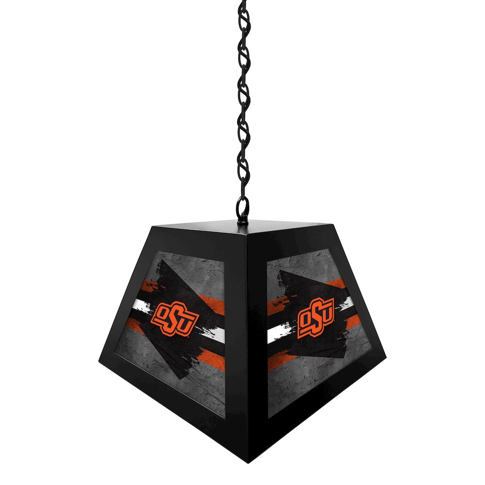 Oklahoma State University Pendant Box Light. Picture 2