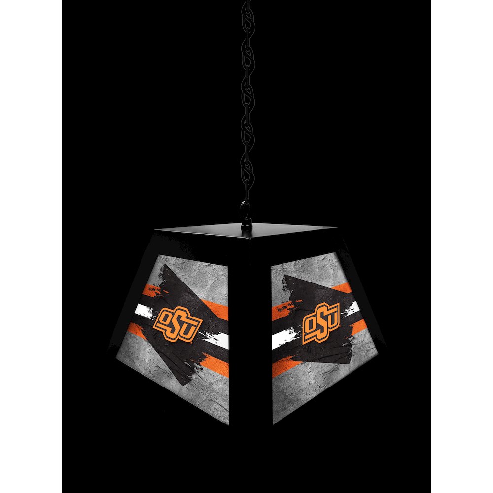 Oklahoma State University Pendant Box Light. Picture 4
