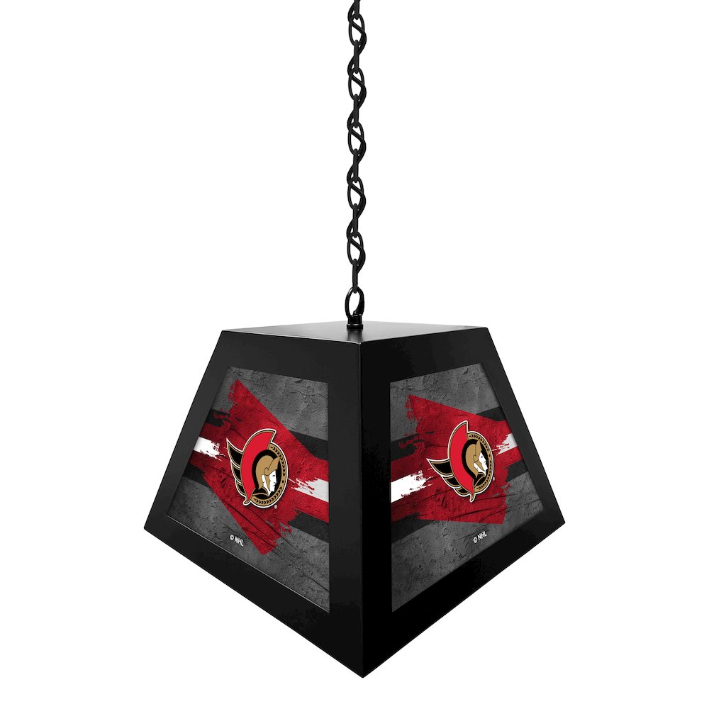 Ottawa Senators Pendant Box Light. Picture 2