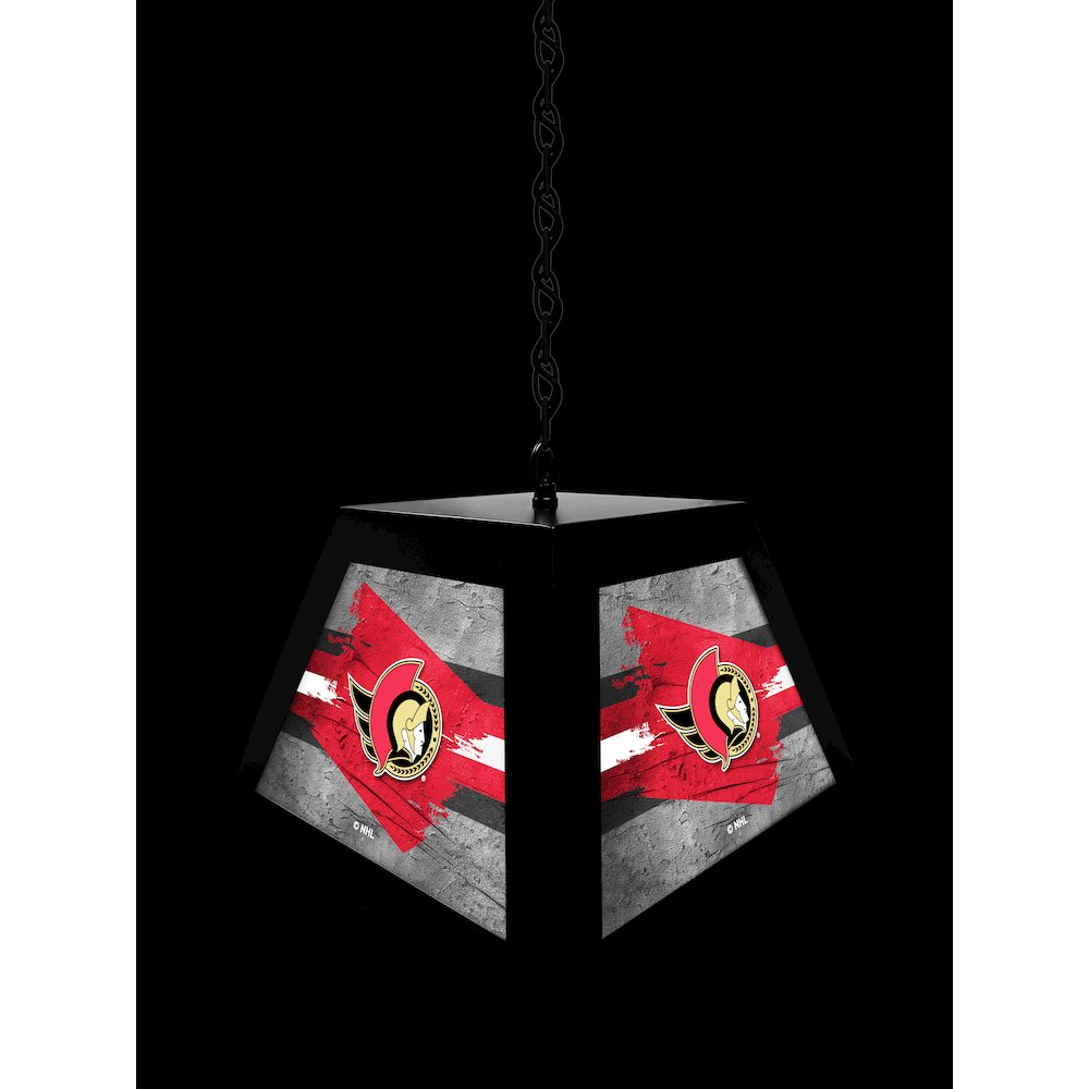Ottawa Senators Pendant Box Light. Picture 4