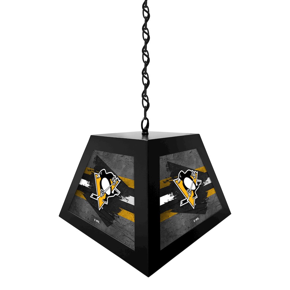 Pittsburgh Penguins Pendant Box Light. Picture 2