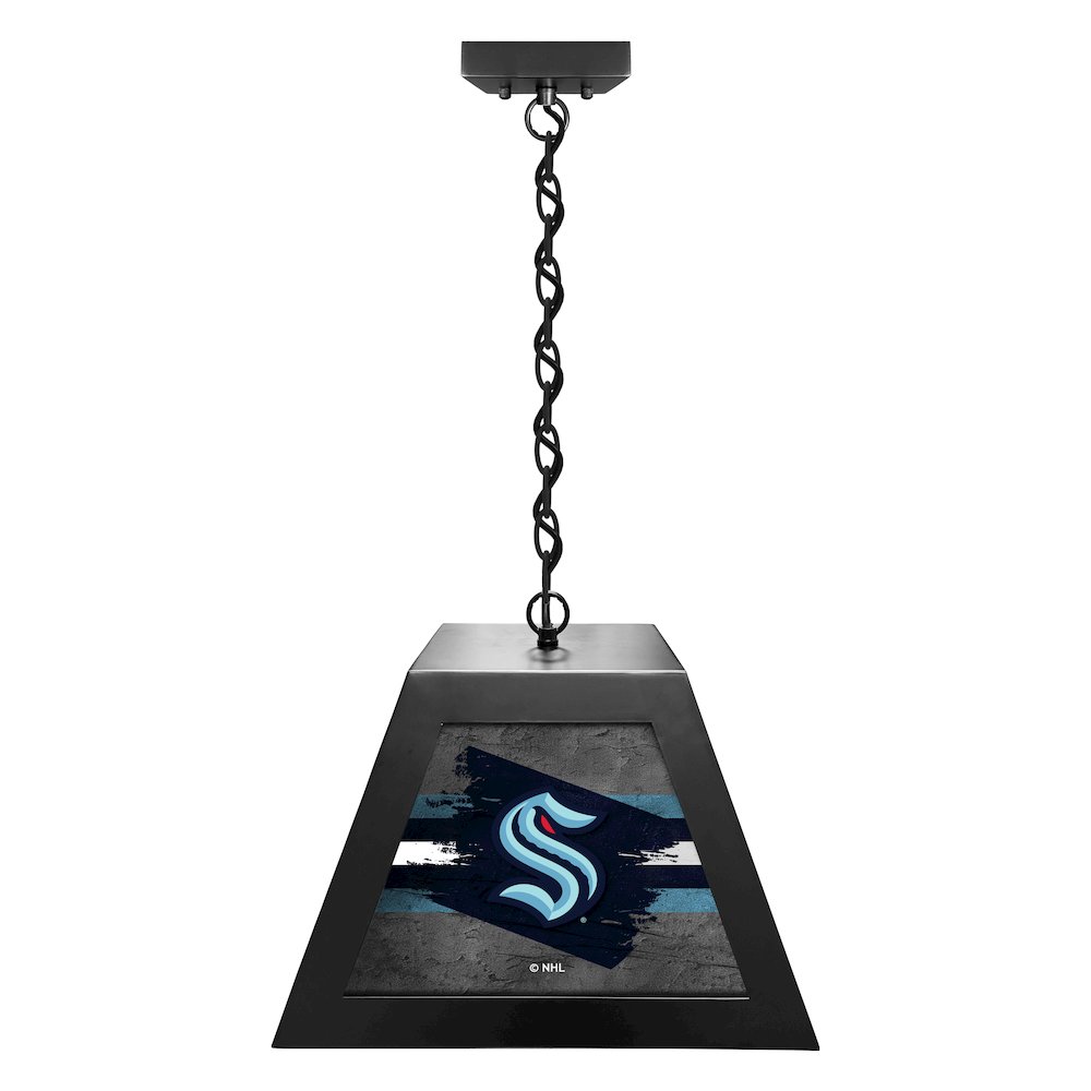 Seattle Kraken Pendant Box Light. Picture 1