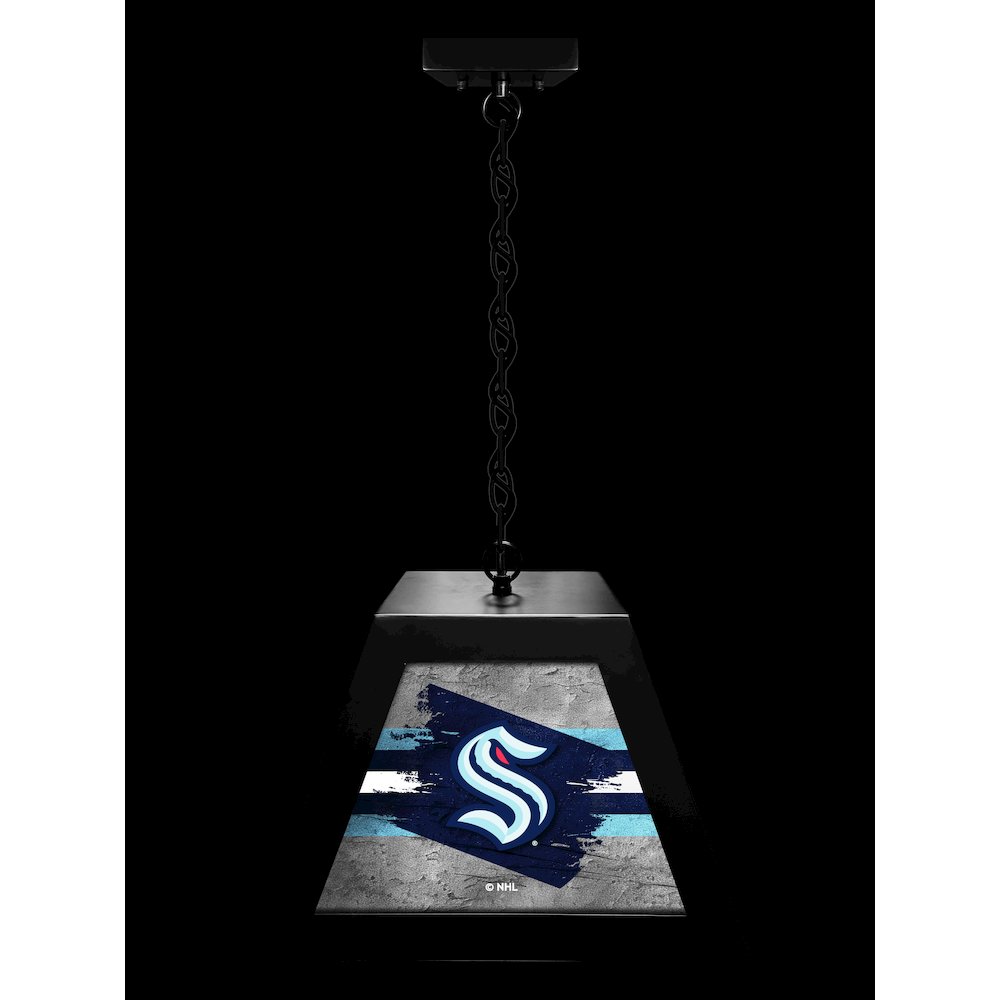 Seattle Kraken Pendant Box Light. Picture 3