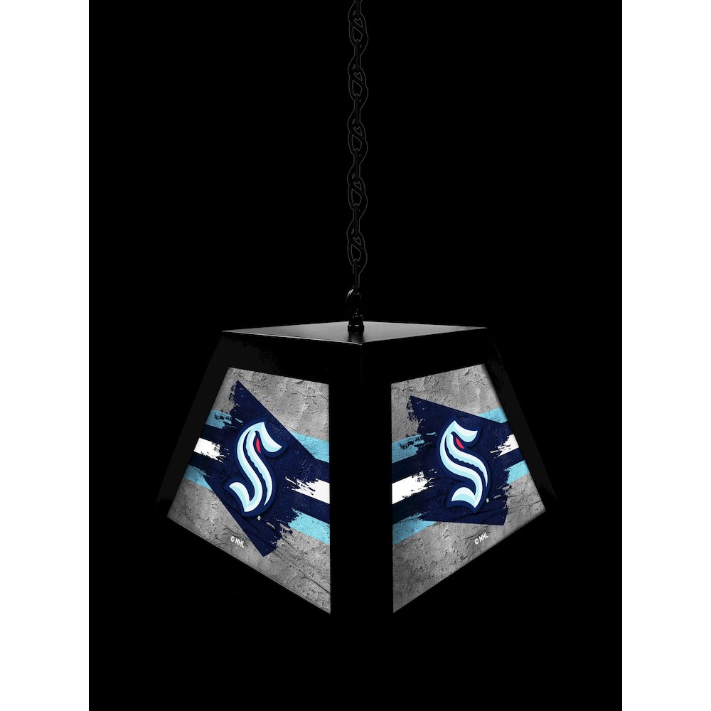 Seattle Kraken Pendant Box Light. Picture 4