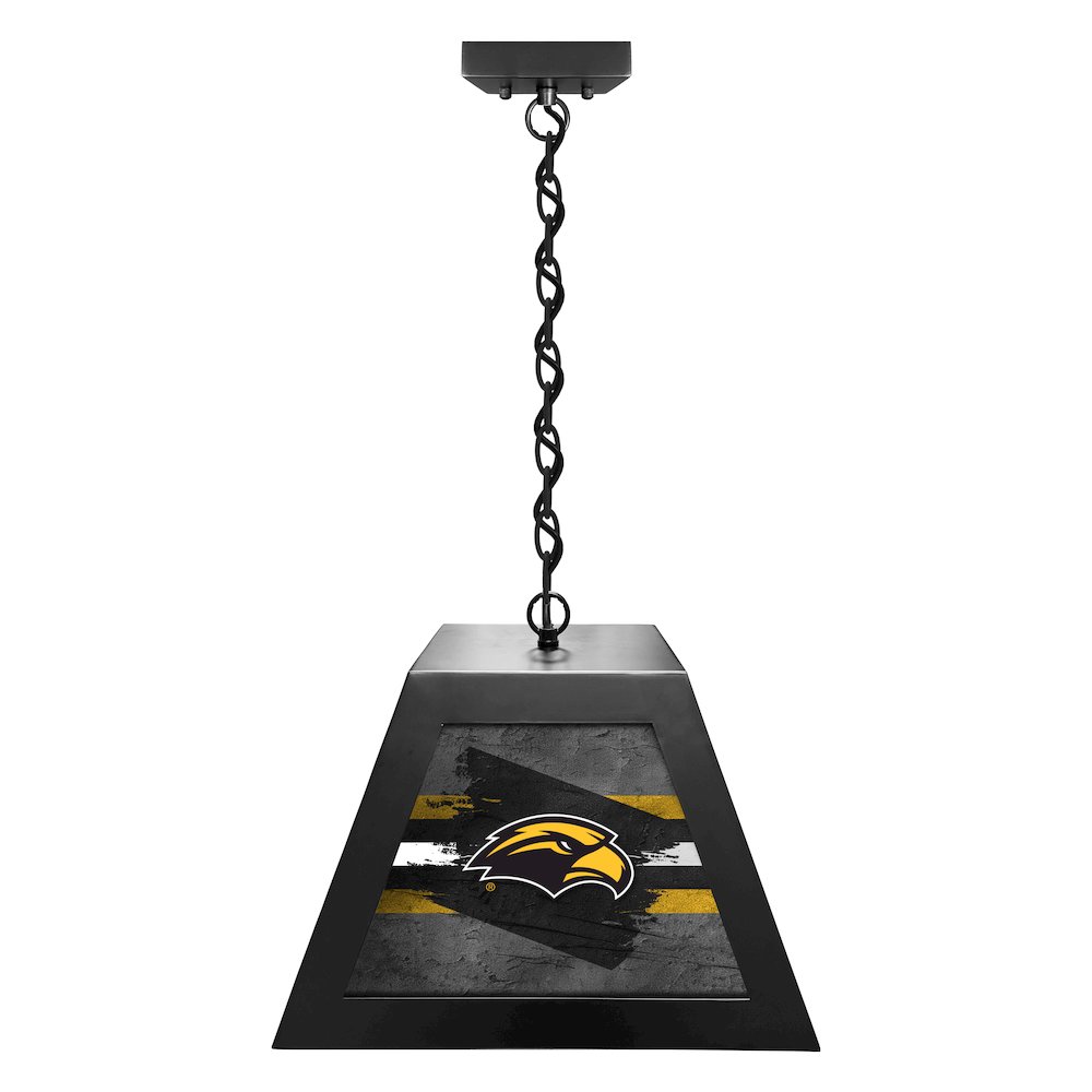 University of Southern Mississippi Pendant Box Light. Picture 1
