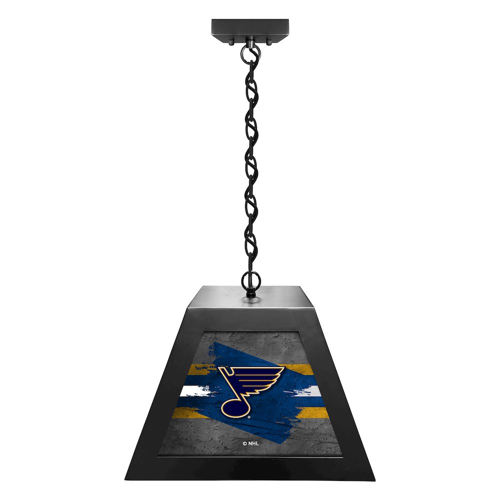 St Louis Blues Pendant Box Light. Picture 1