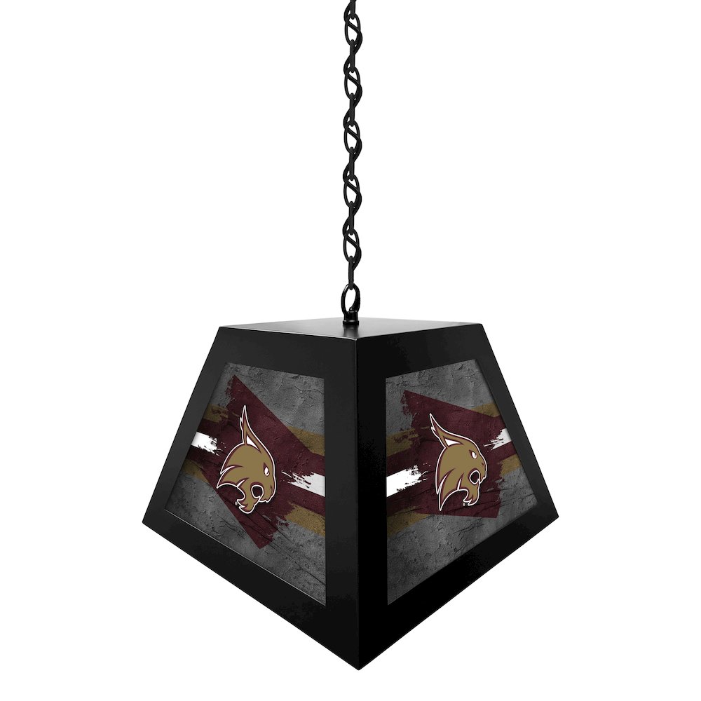 Texas State University Pendant Box Light. Picture 2
