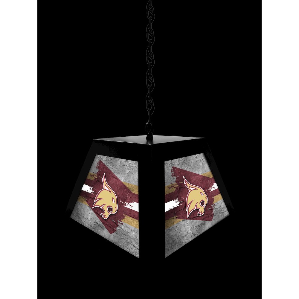 Texas State University Pendant Box Light. Picture 4