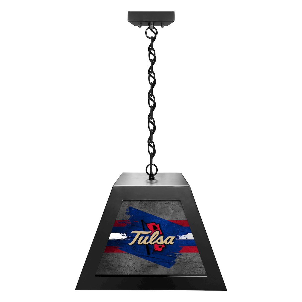 University of Tulsa Pendant Box Light. Picture 1