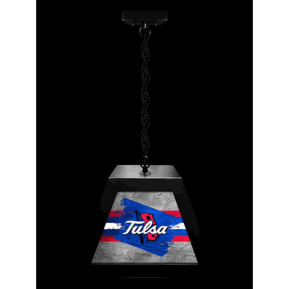 University of Tulsa Pendant Box Light. Picture 3