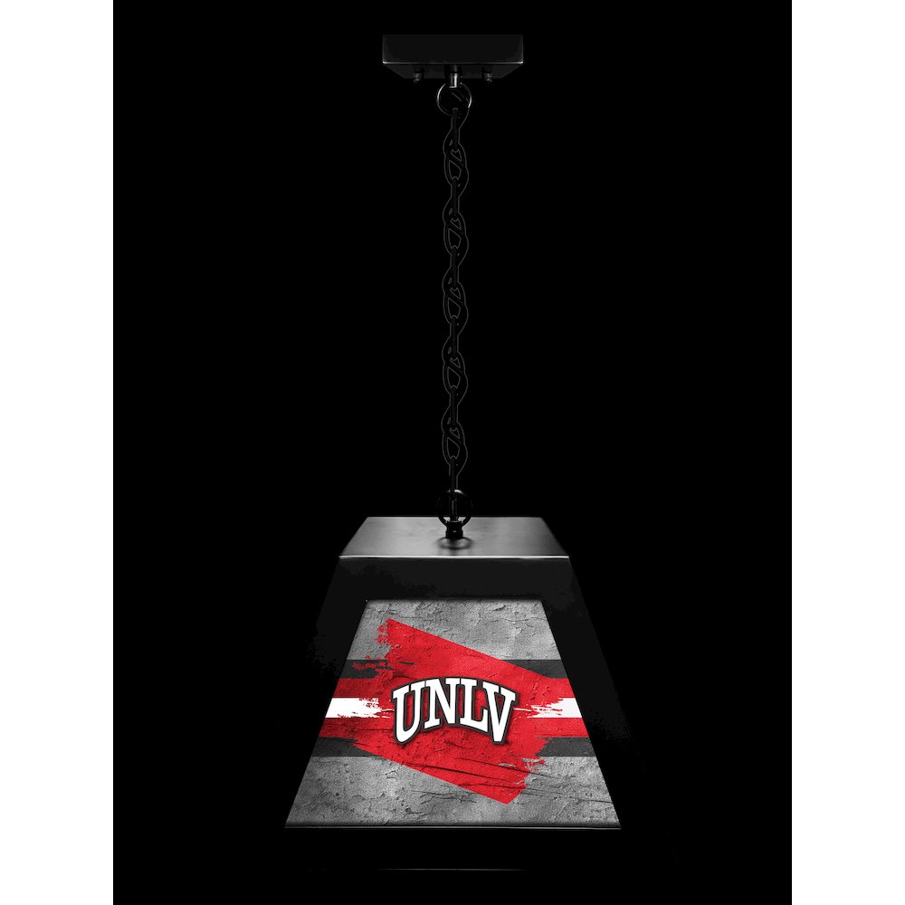 University of Nevada Las Vegas Pendant Box Light. Picture 3