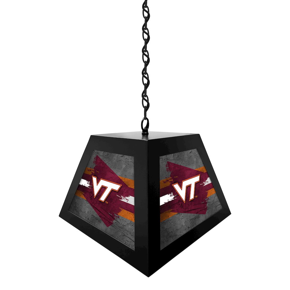 Virginia Tech University Pendant Box Light. Picture 2
