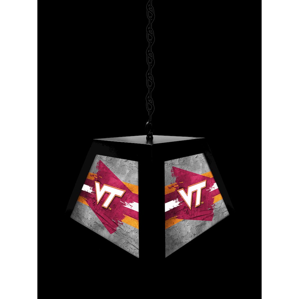 Virginia Tech University Pendant Box Light. Picture 4