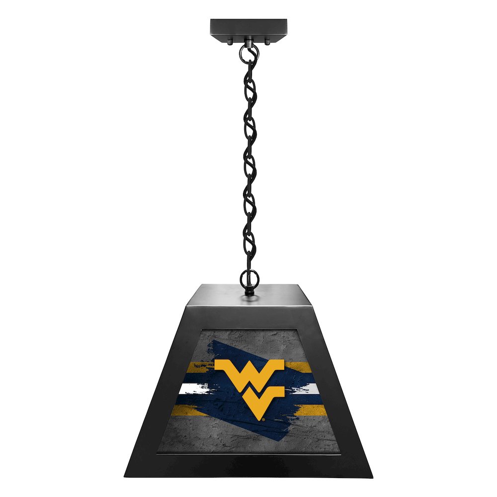 West Virginia University Pendant Box Light. Picture 1
