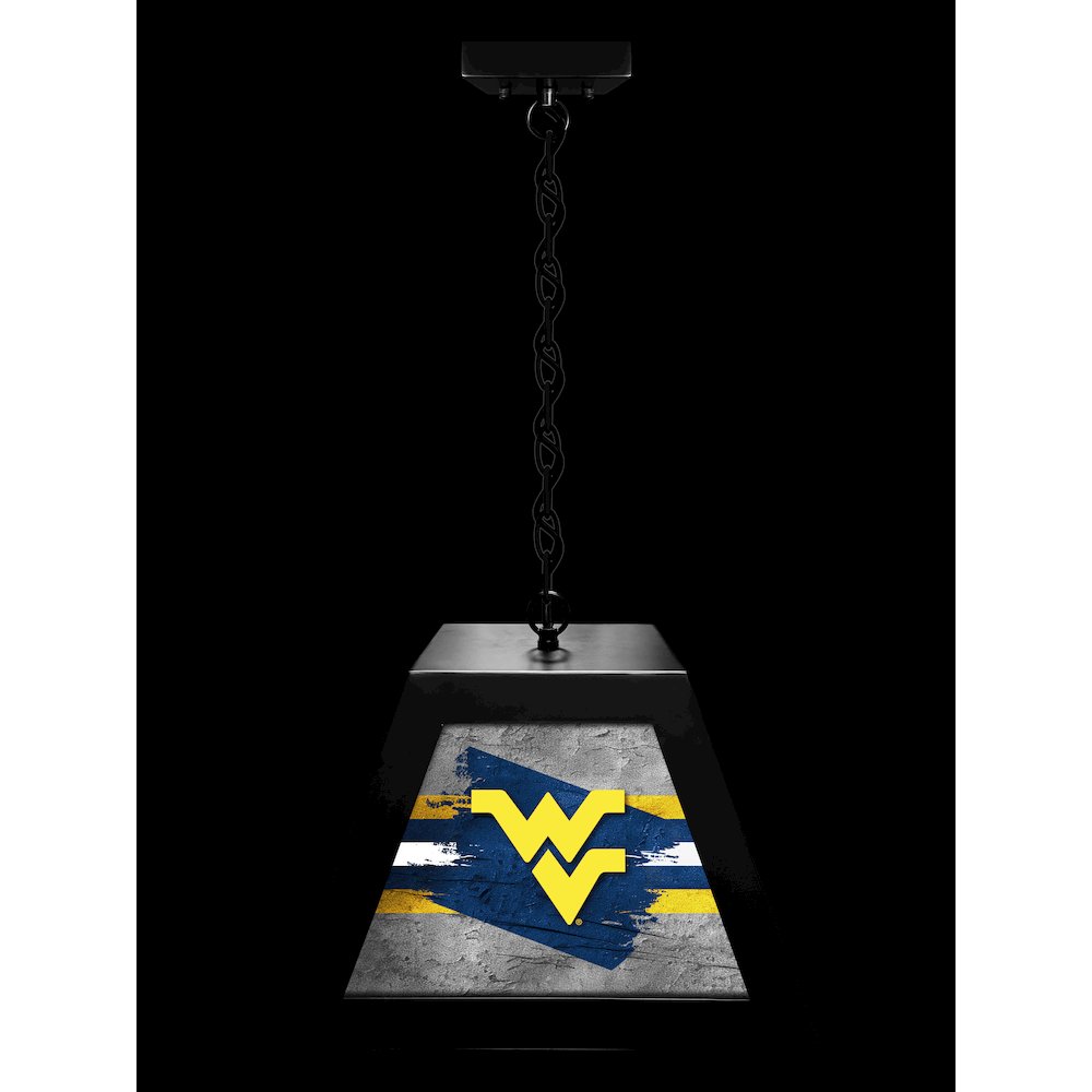 West Virginia University Pendant Box Light. Picture 3
